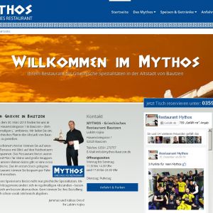 Startseite des MYTHOS