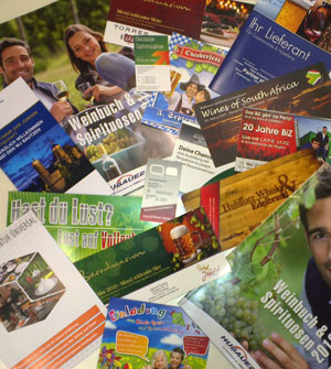Beispiele Print - Flyer, Kataloge, Visitenkarten